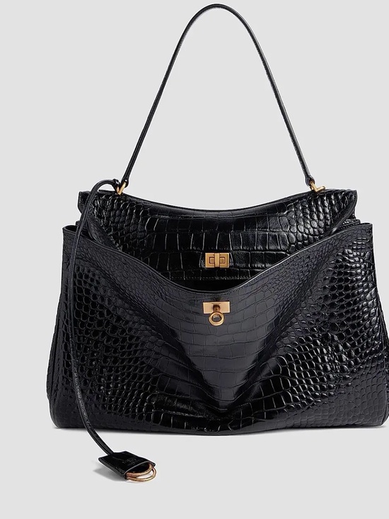 Balenciaga Handbags - BALENCIAGA 

Rodeo Large Handbag Crocodile Embossed